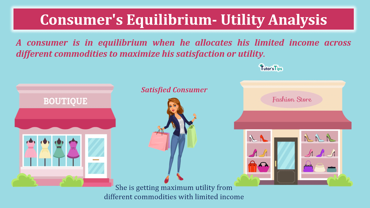 Consumer's Equilibrium- Utility Analysis