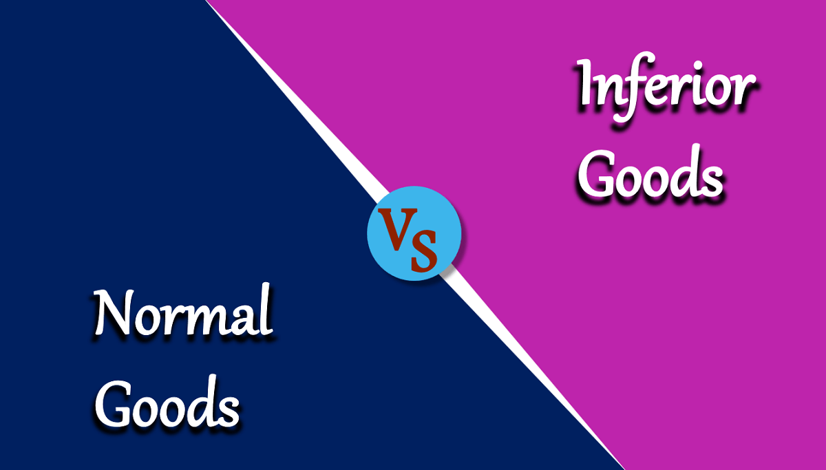 Difference between Normal Goods and Inferior Goods