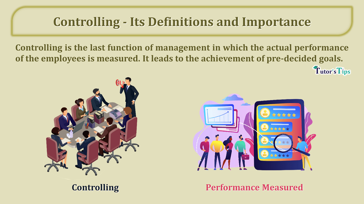 Controlling-Its Meaning, Definitions, and Importance