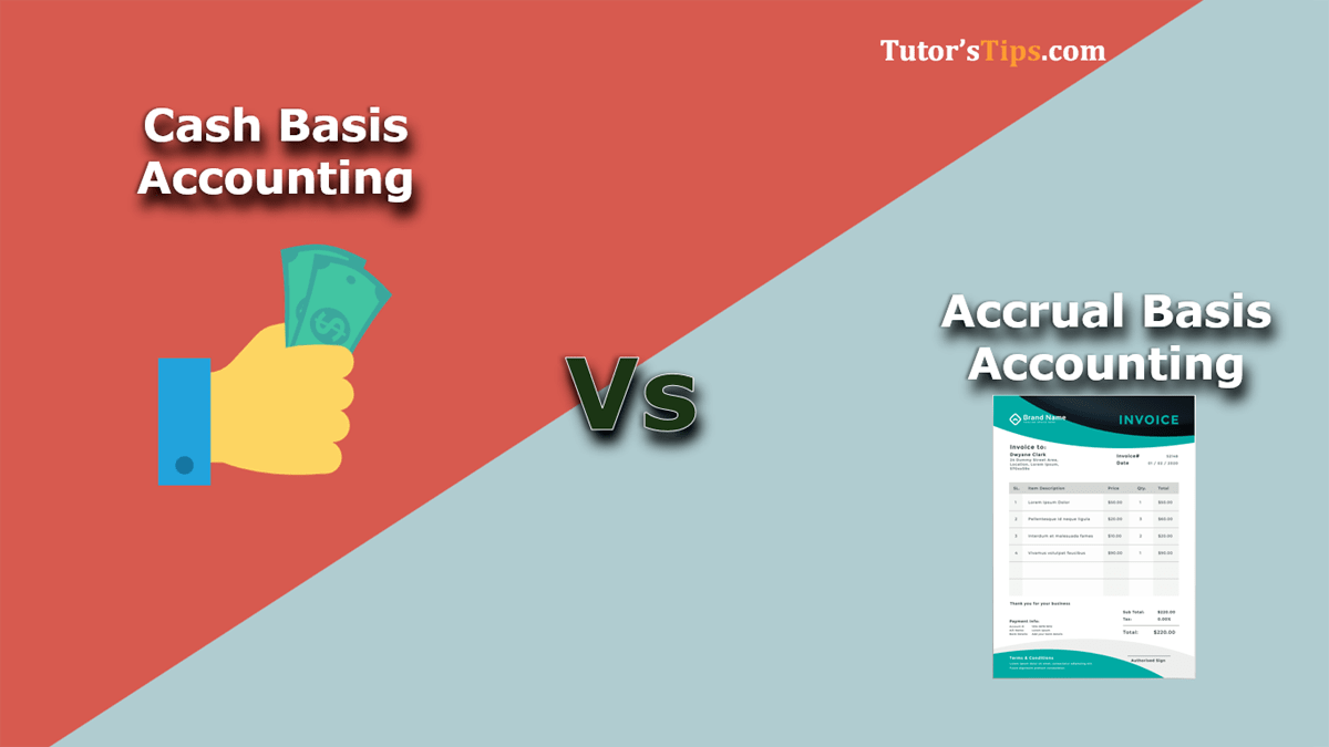 8 Major Difference Between Cash Accounting and Accrual Accounting - In Hindi