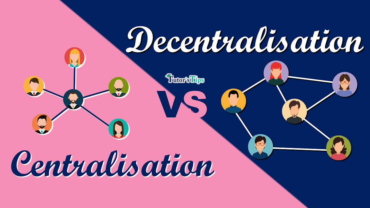 6 Easy Differences between Centralization and Decentralization - In Hindi